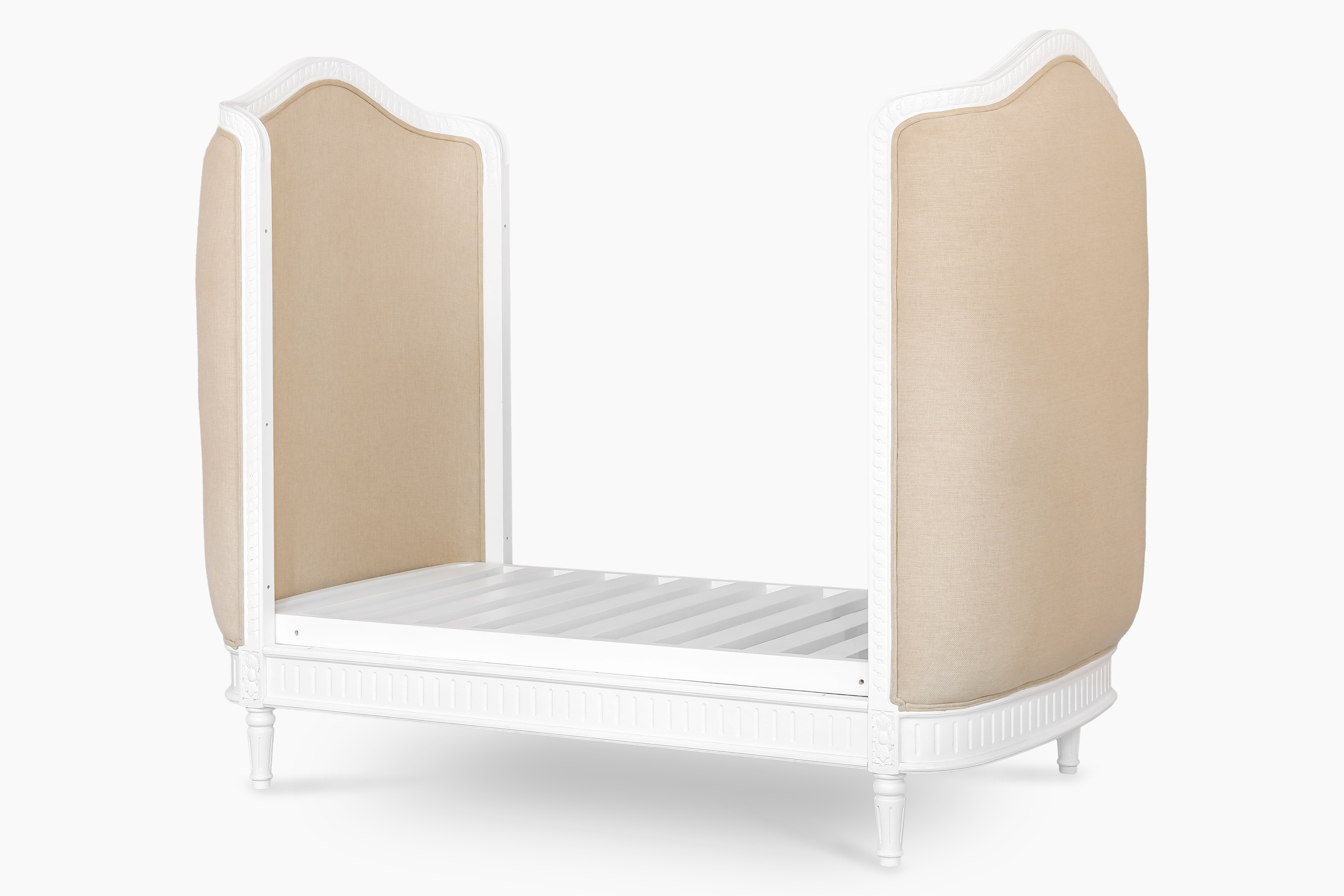 Tresbelle Cot Conversion Kit - White Wash
