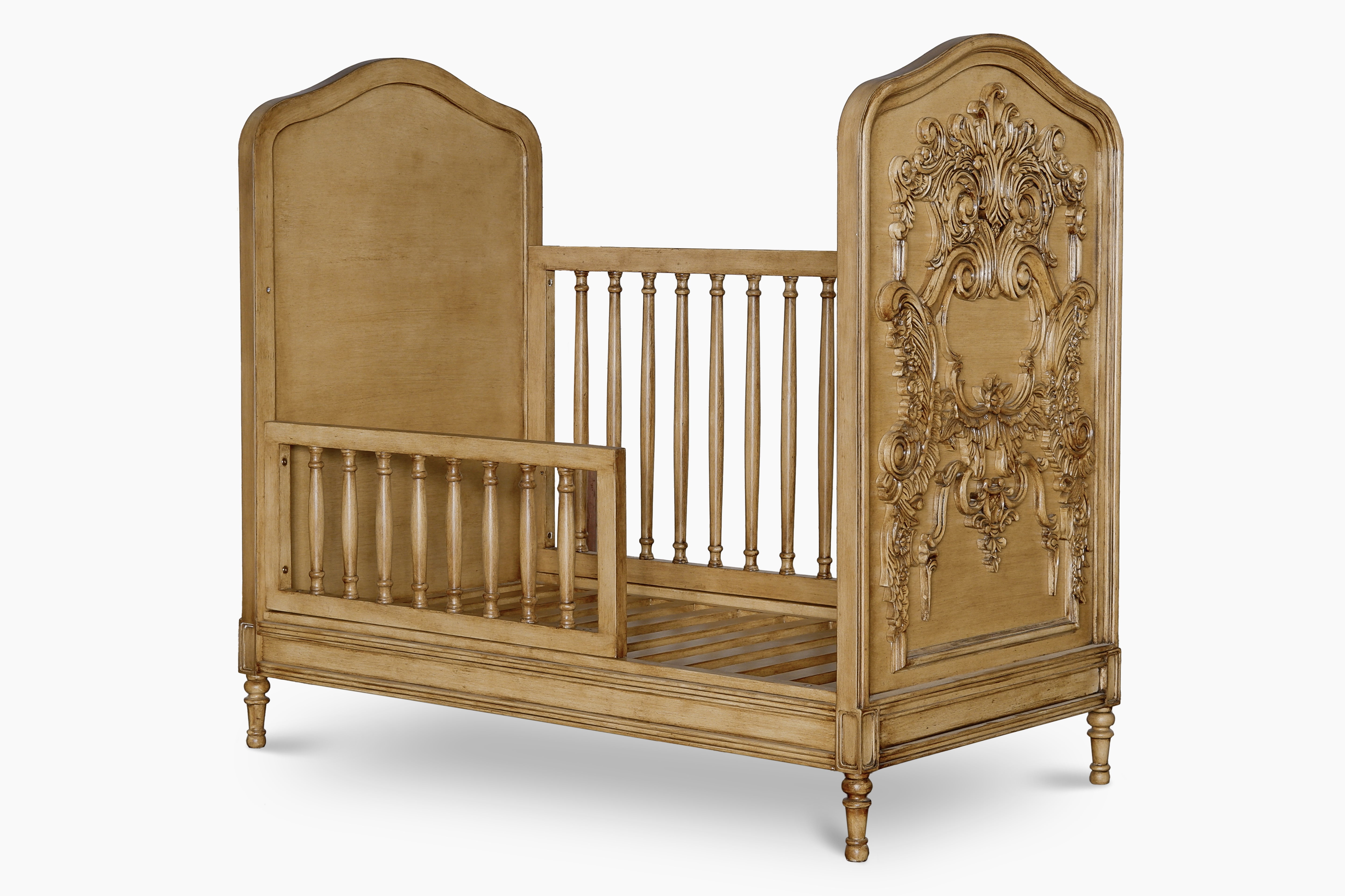 La Leena - Baby - Toddler Cot Bed Timber Wash