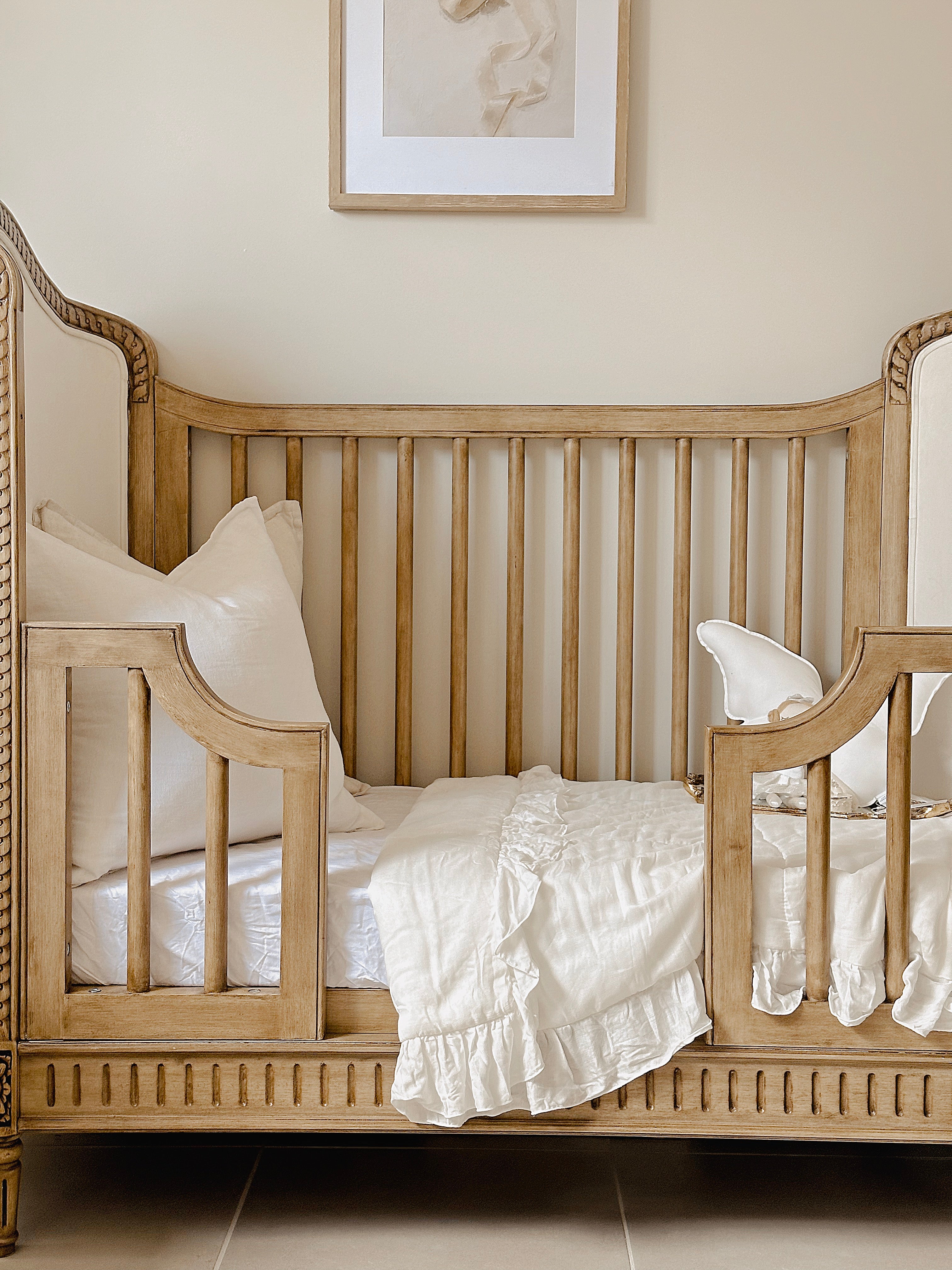 Tresbelle Cot Conversion Kit - Timber Wash