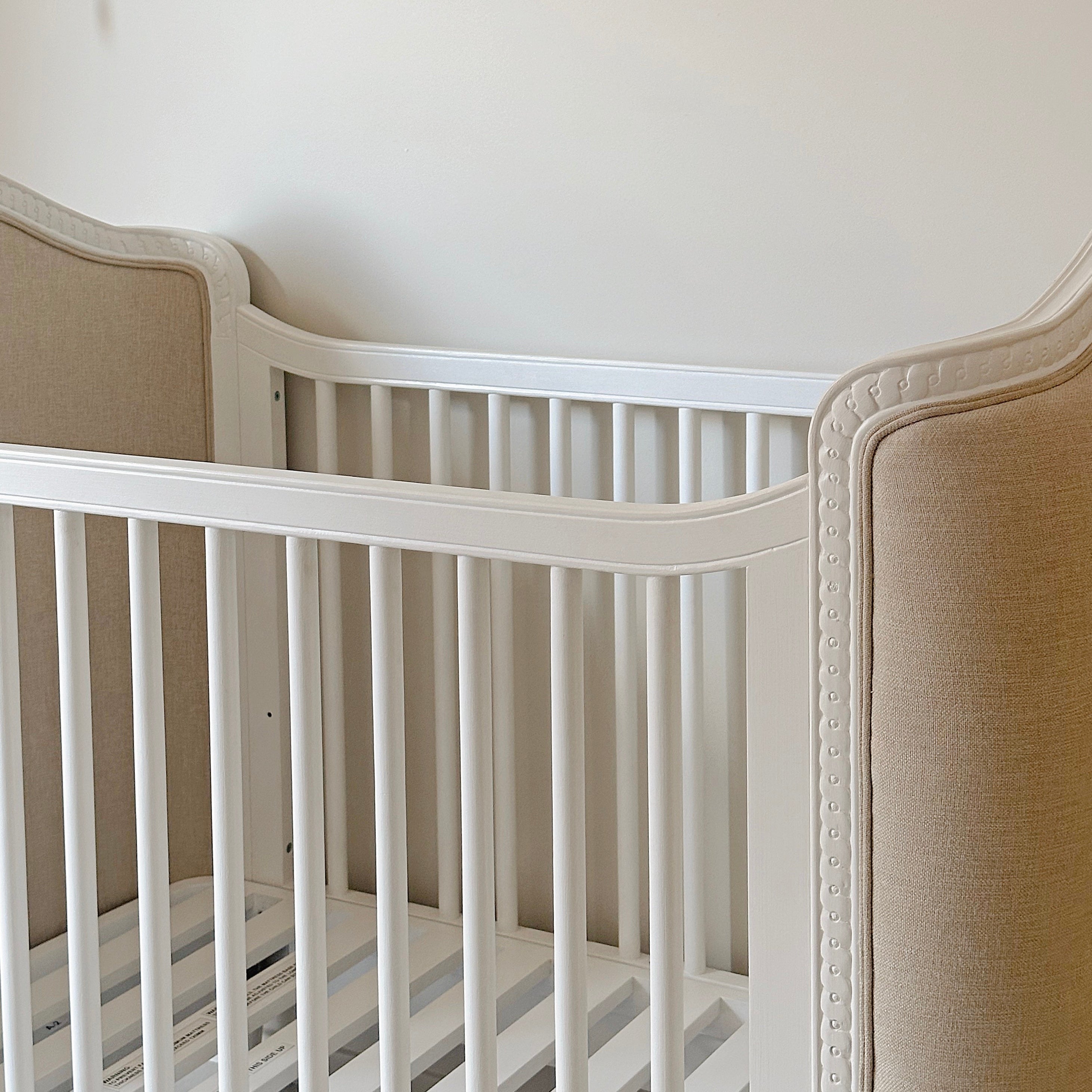 Tresbelle Cot Conversion Kit - White Wash