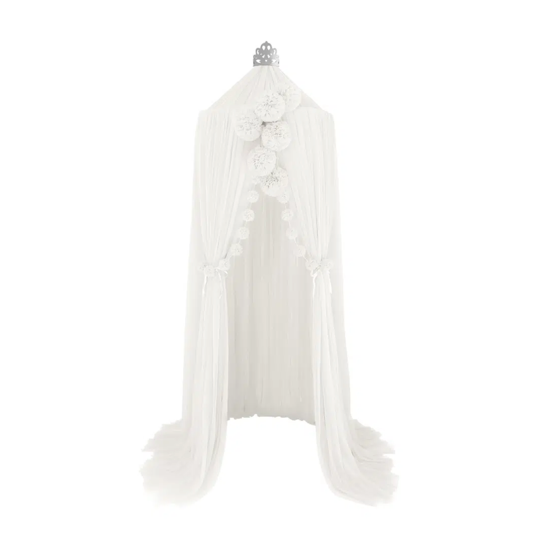 Dreamy Canopy, 3 Pom Garlands & 1 Dreamy Bow Cushion Set