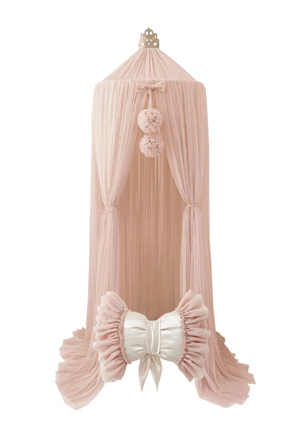 Dreamy Canopy, 1 Pom Garland & 1 Dreamy Bow Cushion Set
