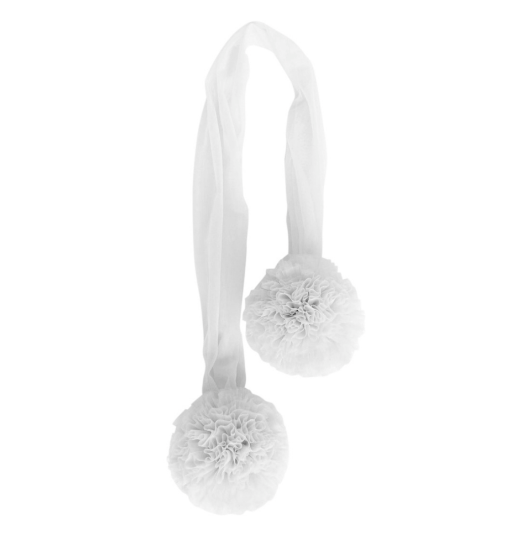 Dreamy Canopy, 3 Pom Garlands & 1 Dreamy Bow Cushion Set