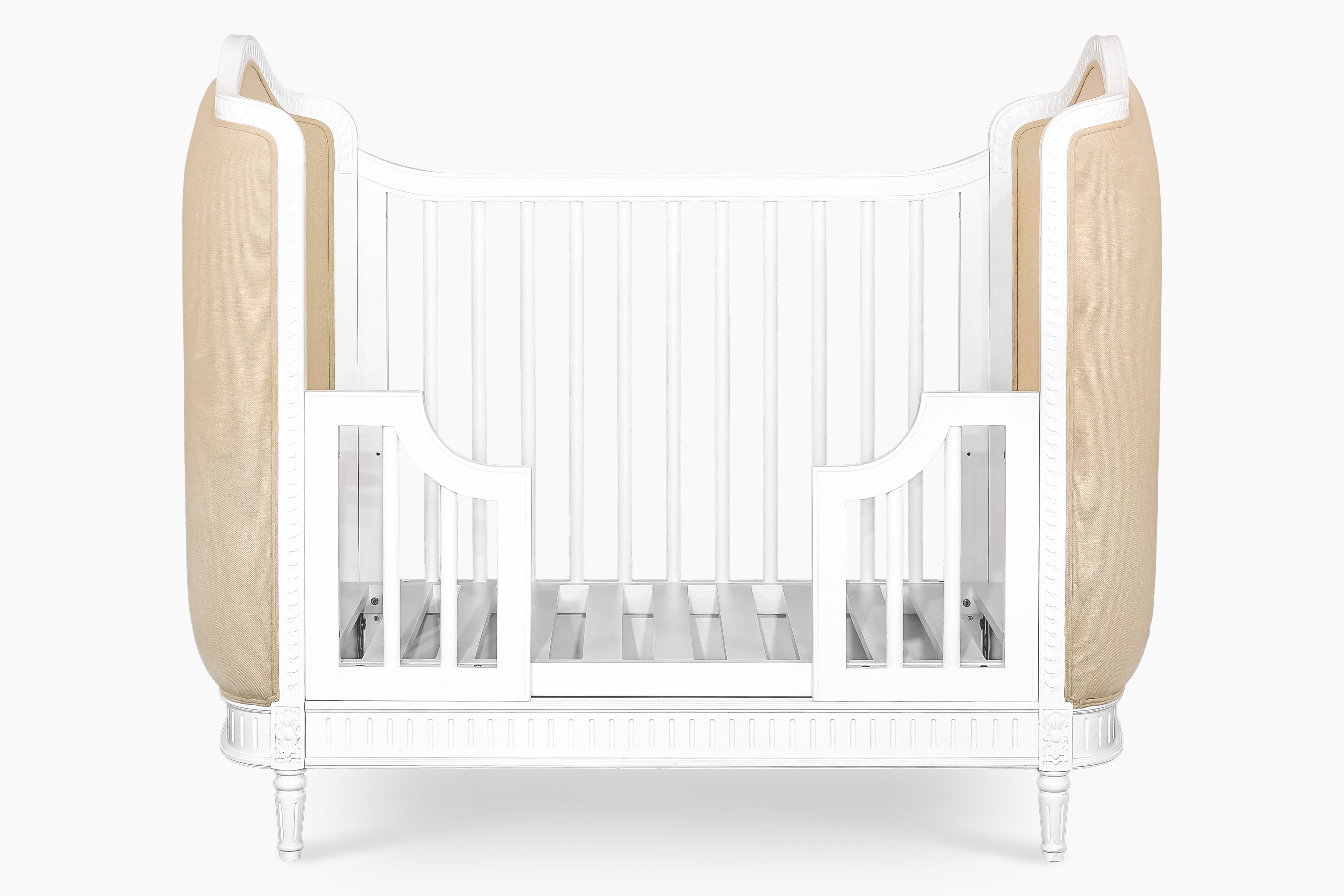 Tresbelle Cot Conversion Kit - White Wash