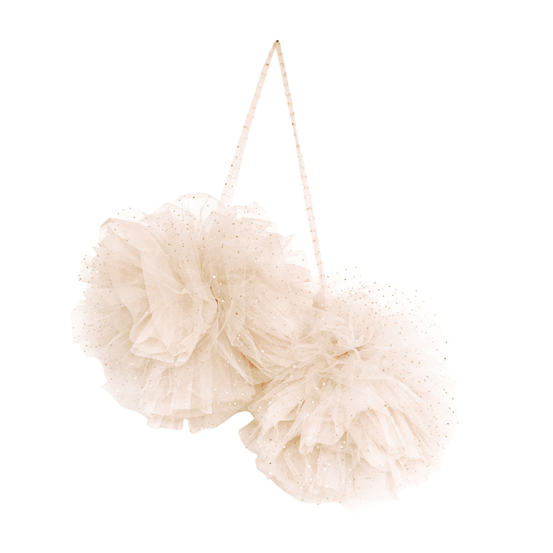 LARGE SPARKLE POM CREAM